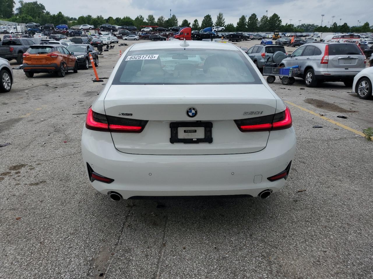 2020 BMW 330Xi VIN: WBA5R7C04LFH97614 Lot: 65251715