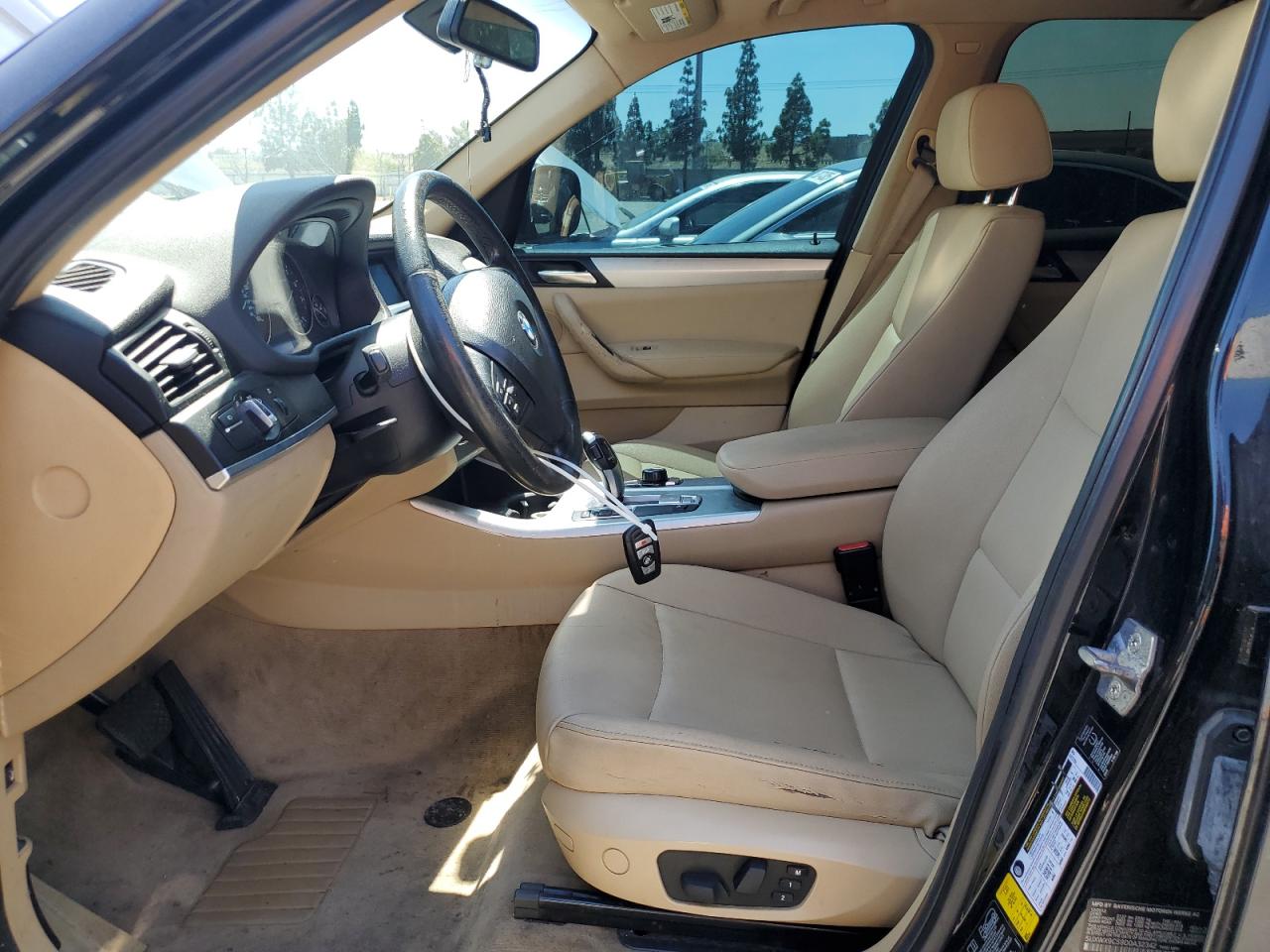 2013 BMW X3 xDrive28I VIN: 5UXWX9C59D0A32342 Lot: 64246695