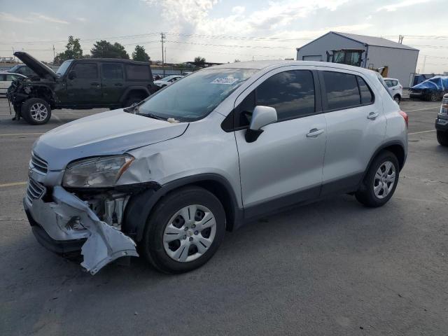  CHEVROLET TRAX 2016 Srebrny