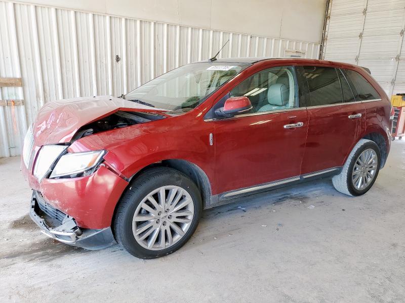  LINCOLN MKX 2013 Red