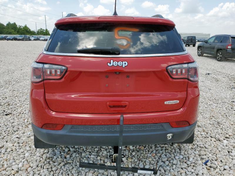  JEEP COMPASS 2018 Czerwony