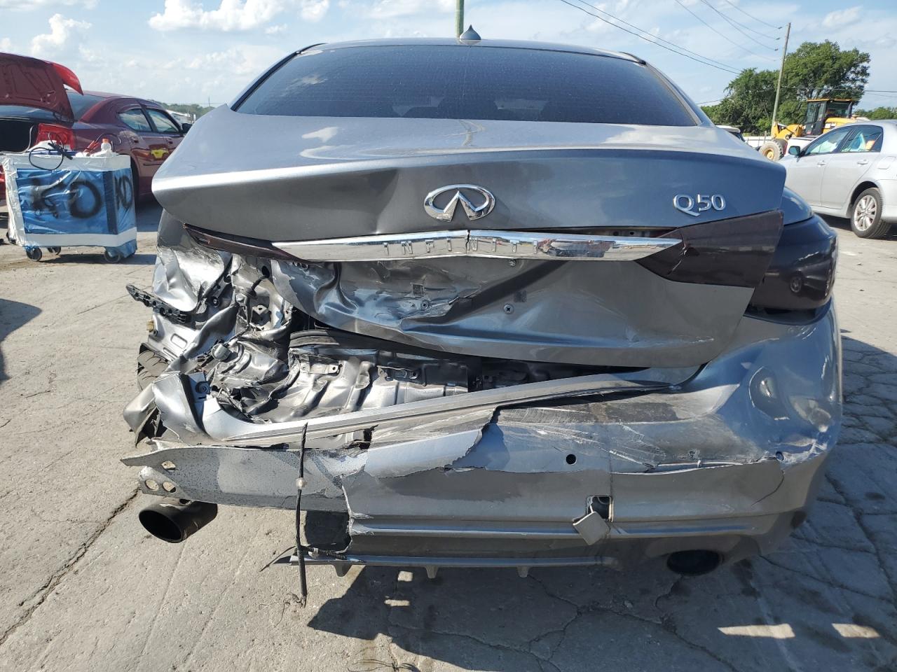 2018 Infiniti Q50 Luxe VIN: JN1EV7AR7JM443644 Lot: 65035725