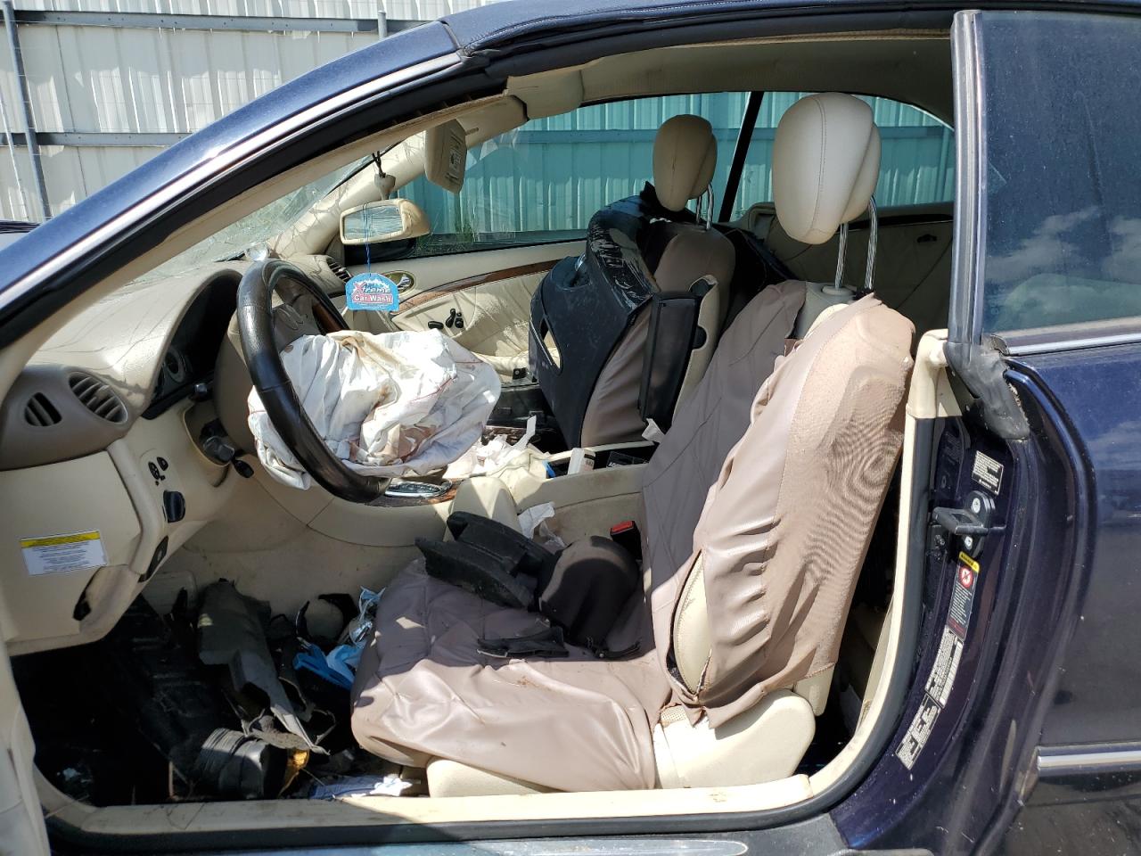 2006 Mercedes-Benz Clk 500 VIN: WDBTK75G36T059989 Lot: 64006425