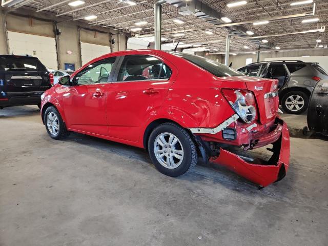  CHEVROLET SONIC 2014 Red