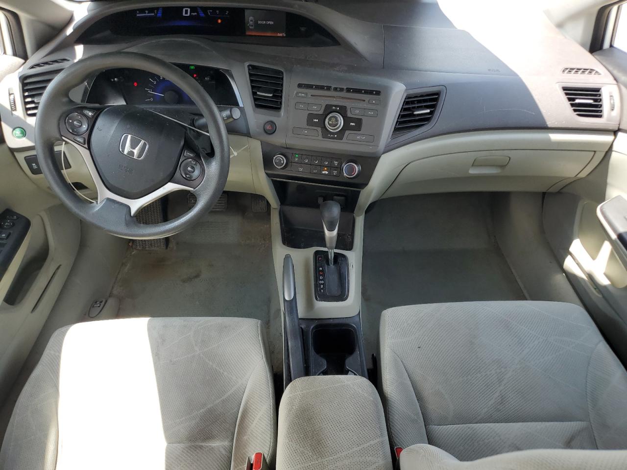 2012 Honda Civic Hf VIN: 2HGFB2F65CH527299 Lot: 65075555