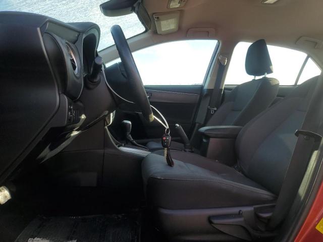  TOYOTA COROLLA 2019 Czerwony