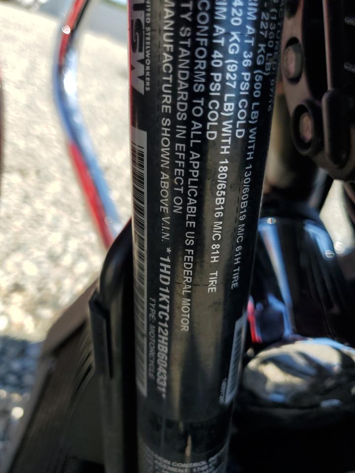 2017 Harley-Davidson Fltrxs Road Glide Special VIN: 1HD1KTC12HB604331 Lot: 66956225