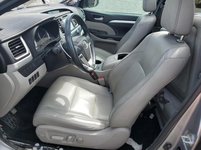  TOYOTA HIGHLANDER 2016 Srebrny