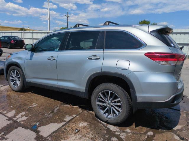  TOYOTA HIGHLANDER 2019 Silver
