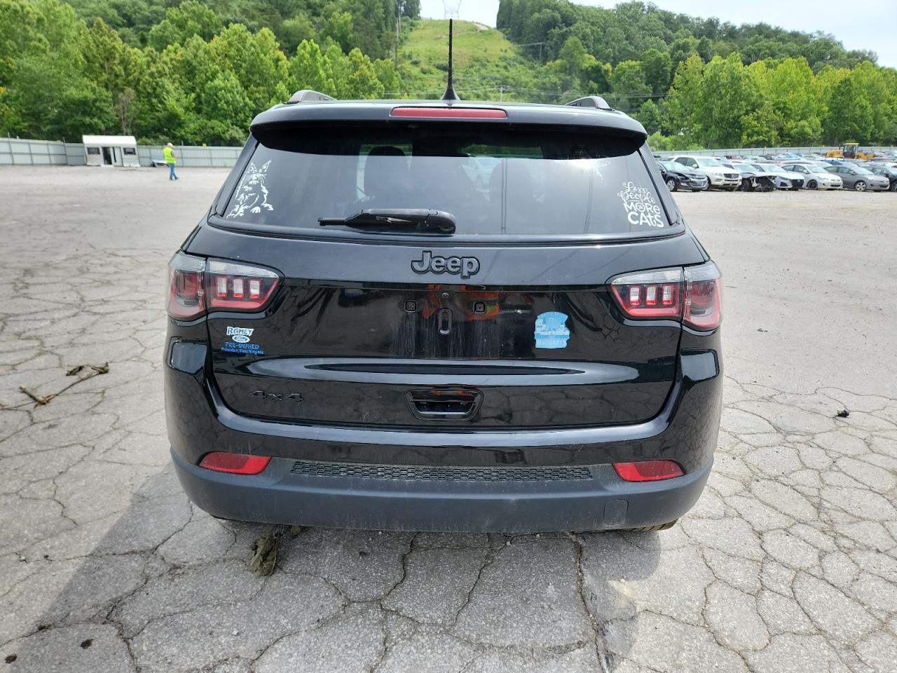 2021 Jeep Compass Sport VIN: 3C4NJDAB6MT596637 Lot: 64956345