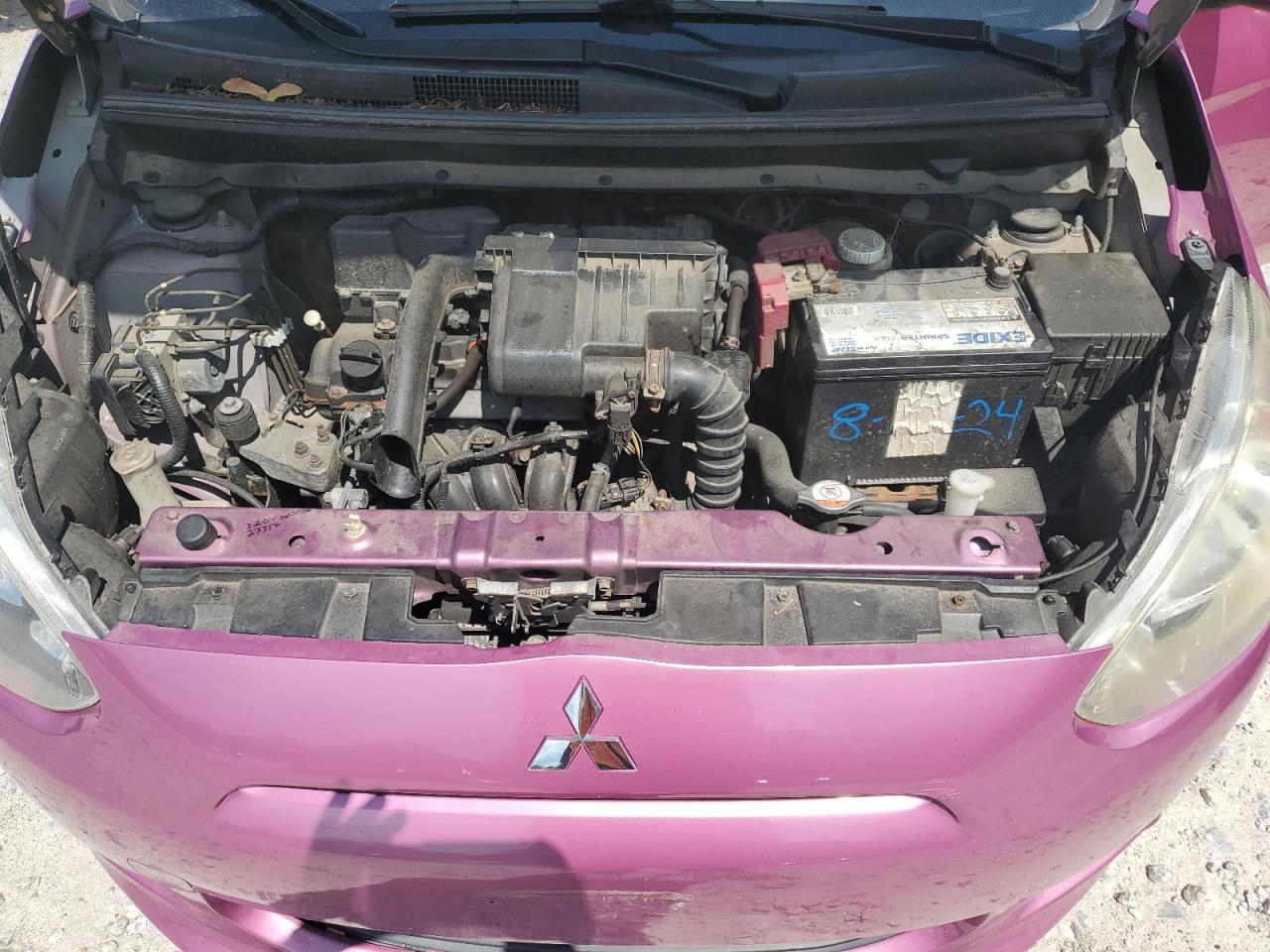 2014 Mitsubishi Mirage De VIN: ML32A3HJ3EH023384 Lot: 65316505