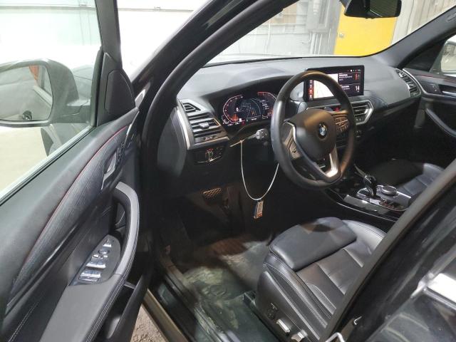  BMW X3 2022 Черный