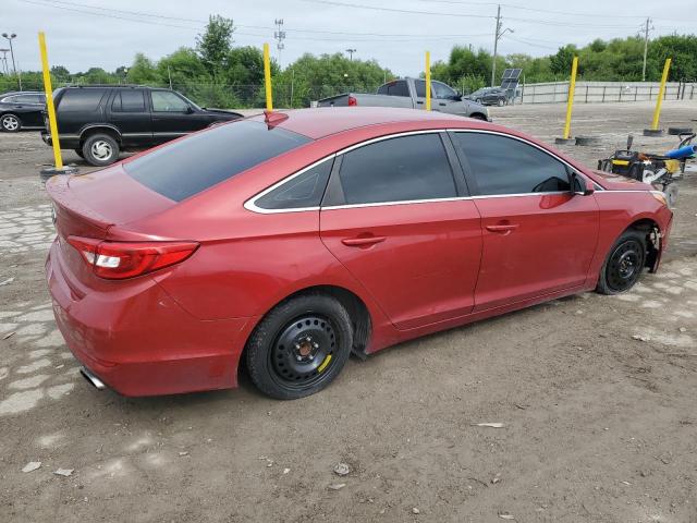  HYUNDAI SONATA 2017 Red