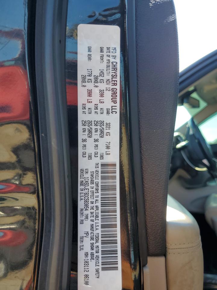 2013 Dodge Durango Citadel VIN: 1C4SDJET6DC583054 Lot: 65777295