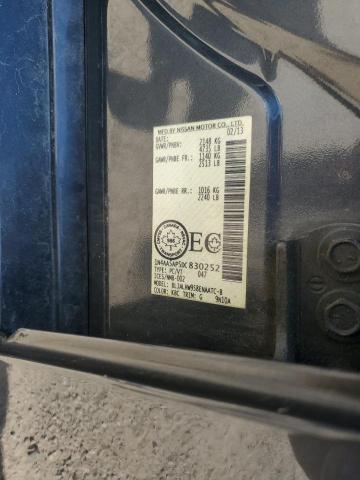 2013 NISSAN MAXIMA S  