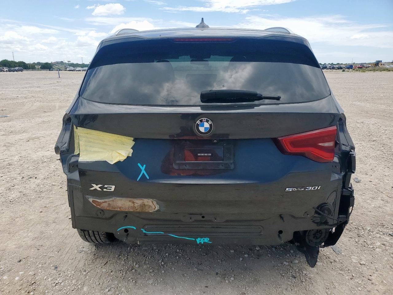 2021 BMW X3 Sdrive30I VIN: 5UXTY3C08M9H06087 Lot: 65389305