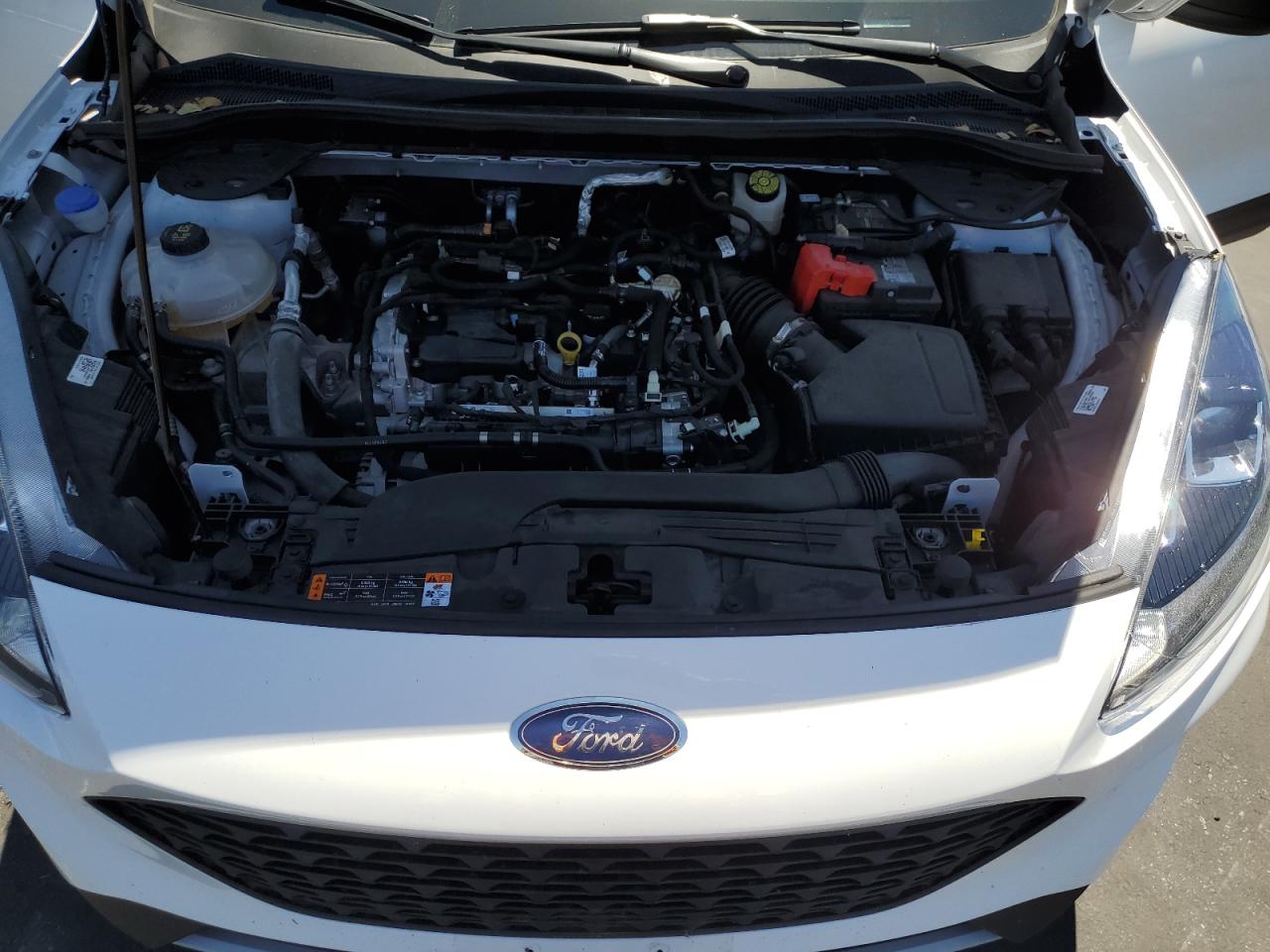 2021 Ford Escape S VIN: 1FMCU0F62MUA76830 Lot: 65026135