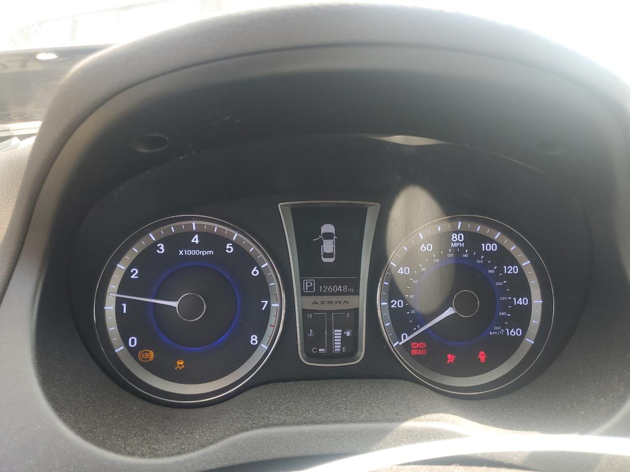 2012 Hyundai Azera Gls VIN: KMHFG4JG6CA183763 Lot: 65373825