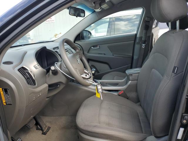  KIA SPORTAGE 2012 Черный