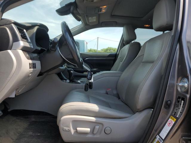  TOYOTA HIGHLANDER 2017 Угольный