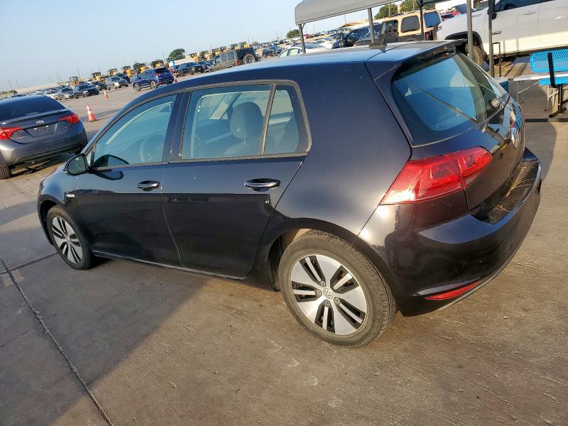 Hatchbacks VOLKSWAGEN GOLF 2016 Czarny