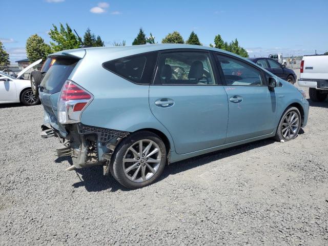  TOYOTA PRIUS 2016 Бирюзовый