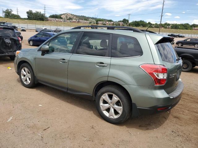  SUBARU FORESTER 2015 Zielony