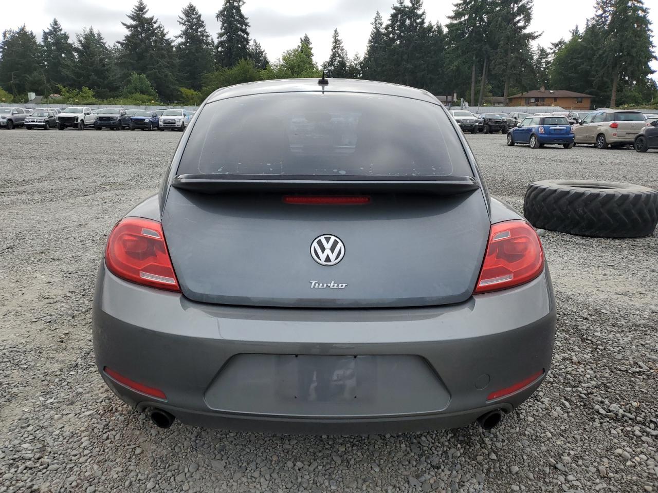 2012 Volkswagen Beetle Turbo VIN: 3VW467AT6CM653948 Lot: 65168575