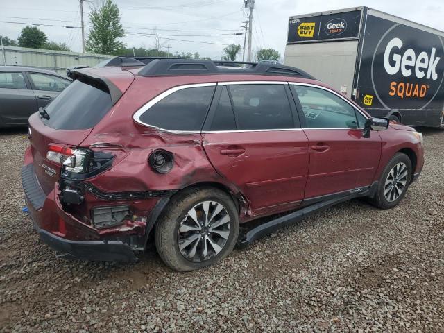  SUBARU OUTBACK 2017 Maroon
