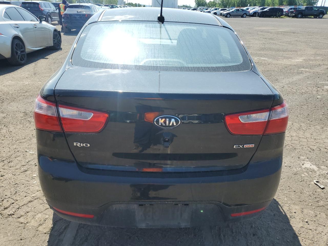 2015 Kia Rio Ex VIN: KNADN4A3XF6528439 Lot: 63112905