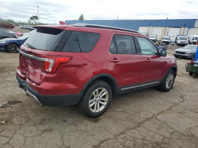 Parquets FORD EXPLORER 2017 Czerwony