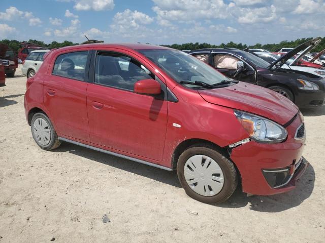 Hatchbacks MITSUBISHI MIRAGE 2017 Czerwony