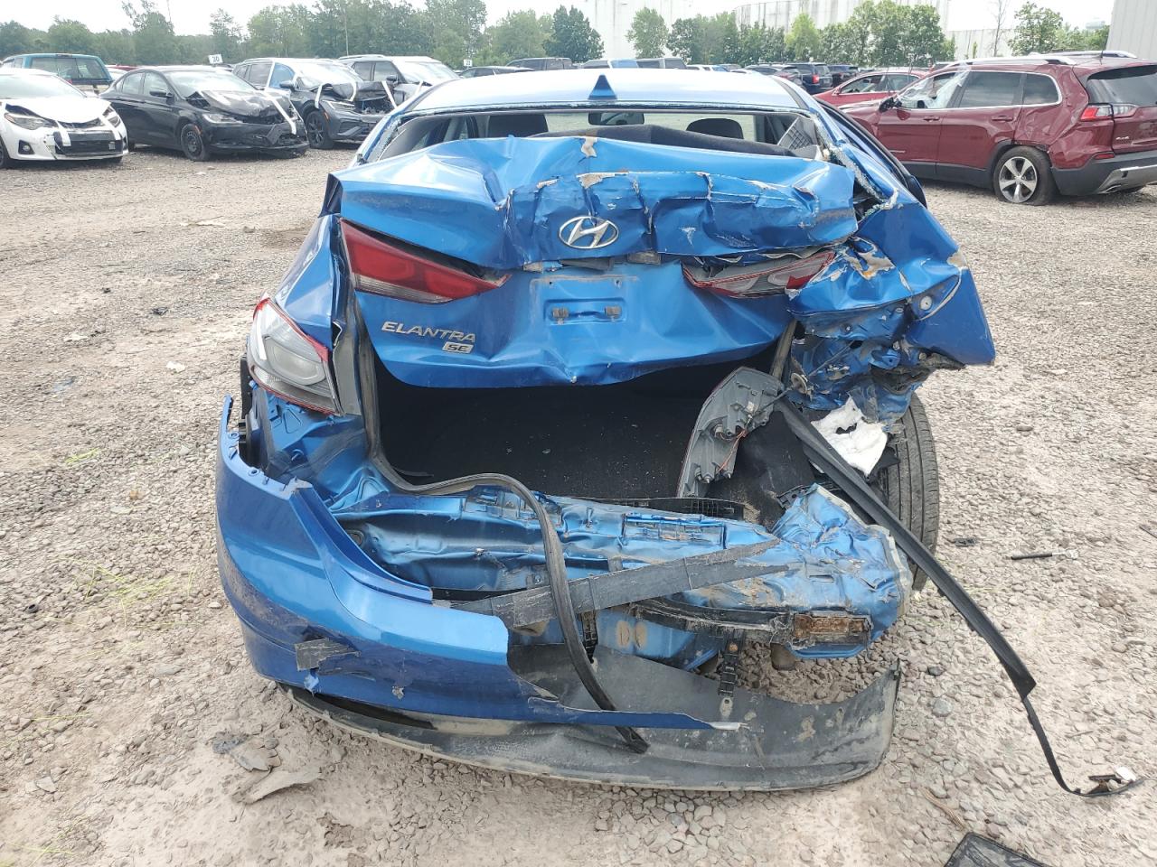 2017 Hyundai Elantra Se VIN: KMHD74LFXHU077270 Lot: 64363665