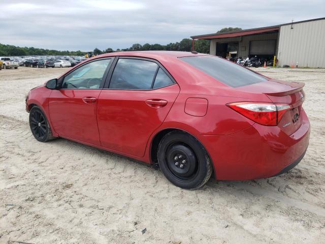  TOYOTA COROLLA 2014 Czerwony