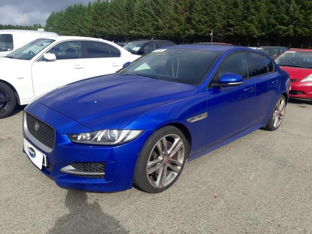 2016 JAGUAR XE R-SPORT for sale at Copart WHITBURN