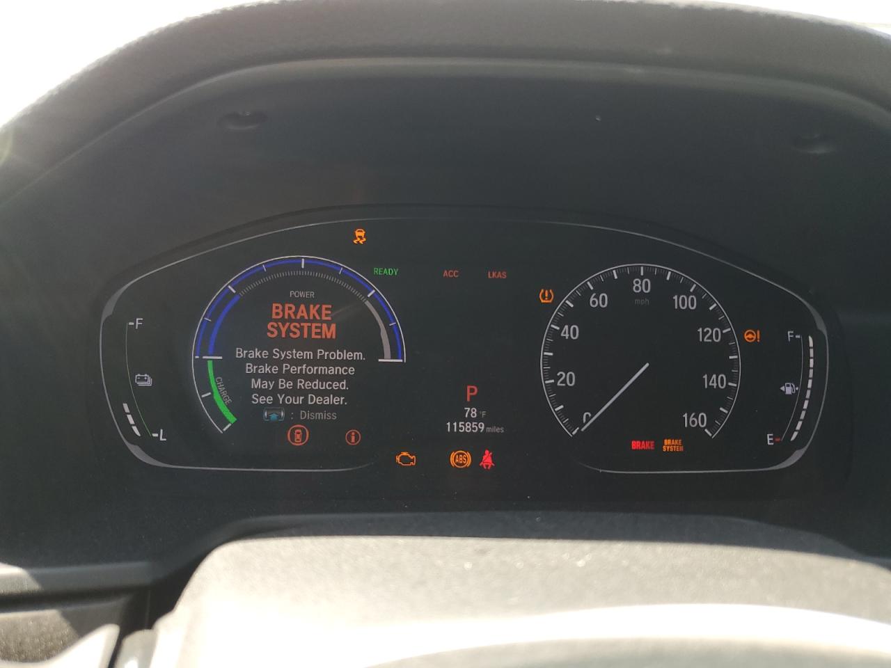 2019 Honda Accord Hybrid Exl VIN: 1HGCV3F55KA015448 Lot: 65607815