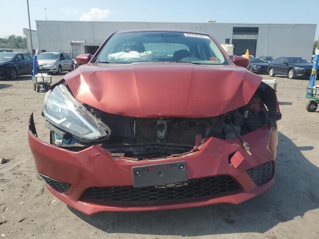  NISSAN SENTRA 2017 Czerwony
