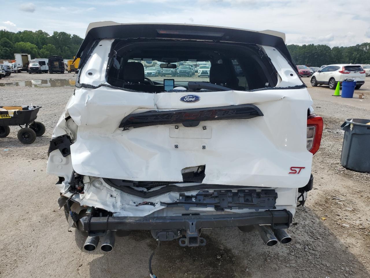 2022 Ford Explorer St VIN: 1FM5K8GC6NGA71194 Lot: 63322655
