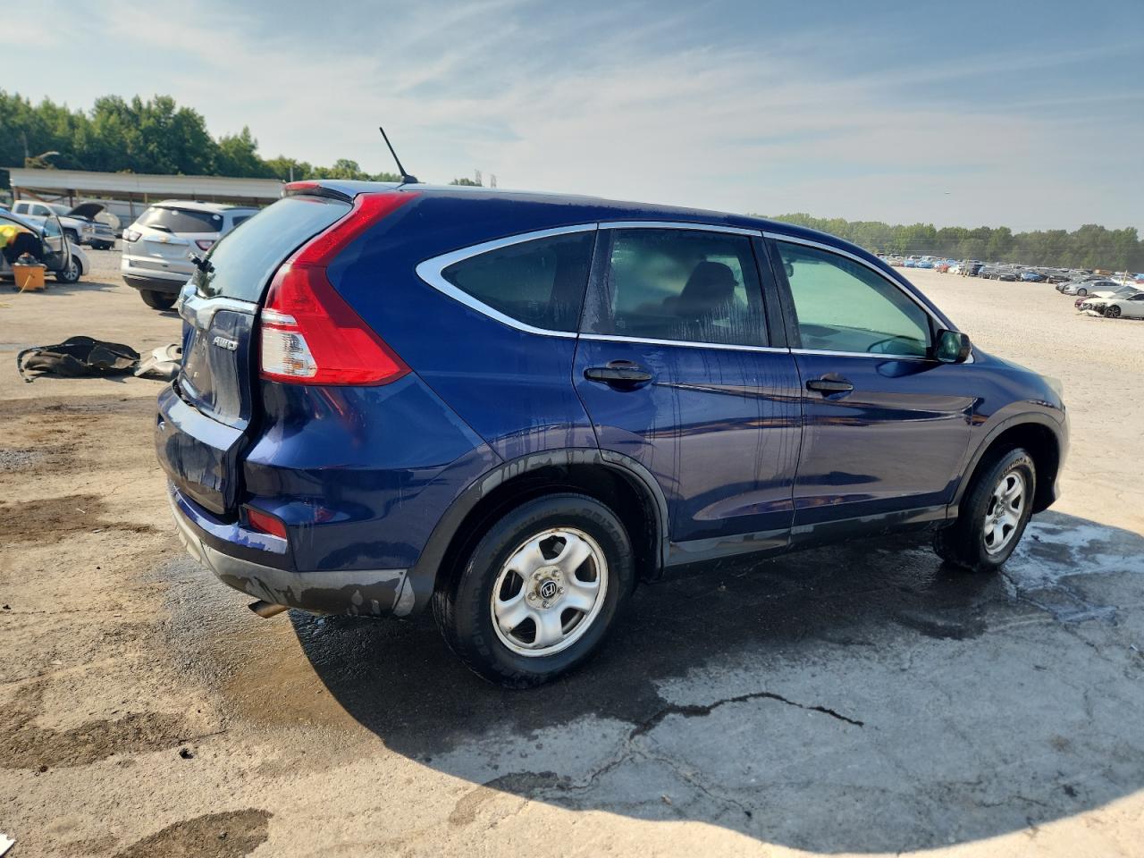 2015 Honda Cr-V Lx blue null gas 2HKRM4H39FH695835 photo #4