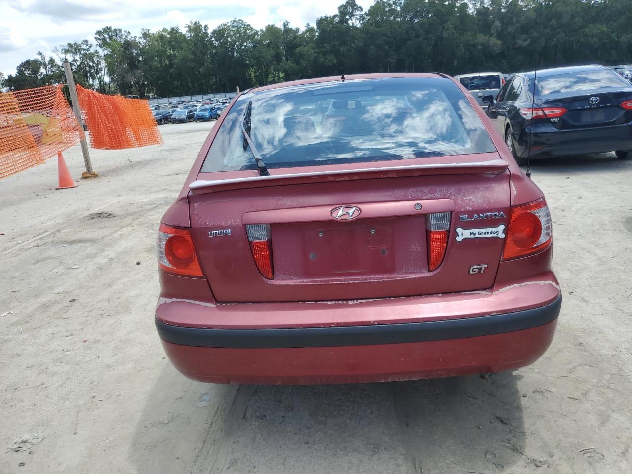 2004 Hyundai Elantra Gls VIN: KMHDN56DX4U121512 Lot: 65407965