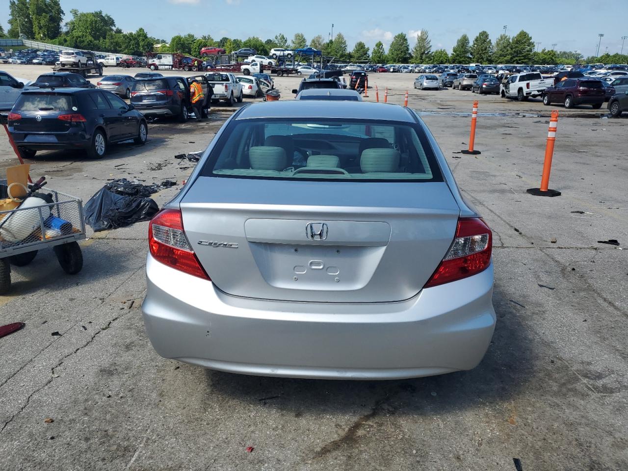 2012 Honda Civic Exl VIN: 19XFB2F97CE024300 Lot: 63902675