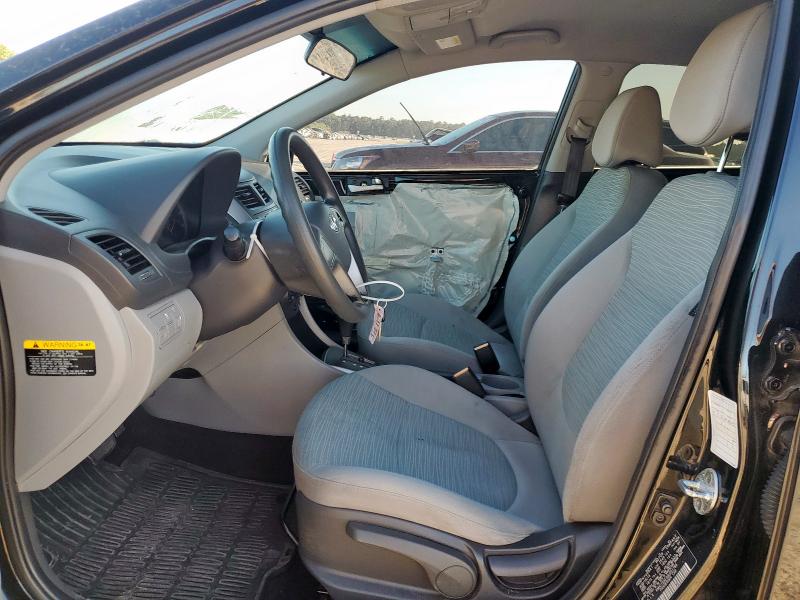 Hatchbacks HYUNDAI ACCENT 2016 Czarny