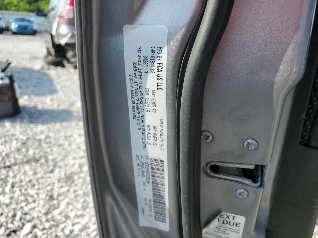 2015 Dodge Dart Sxt VIN: 1C3CDFBB0FD351094 Lot: 66406415