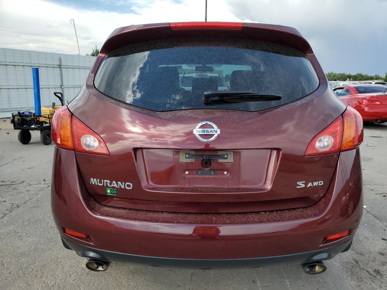 2009 Nissan Murano S VIN: JN8AZ18W19W112684 Lot: 62602665
