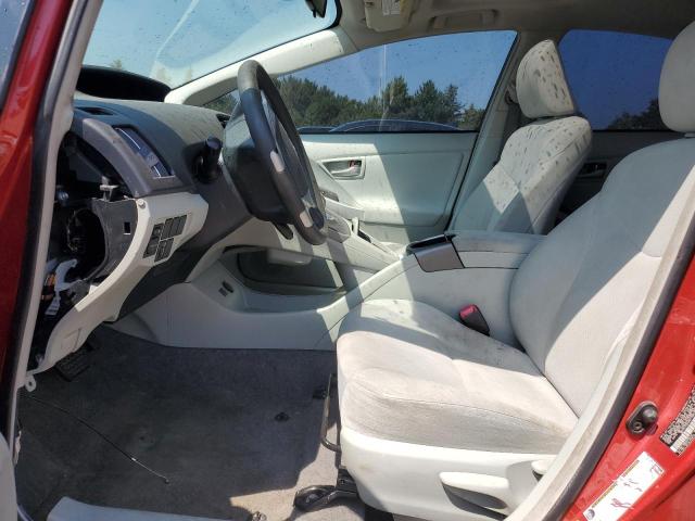  TOYOTA PRIUS 2012 Red