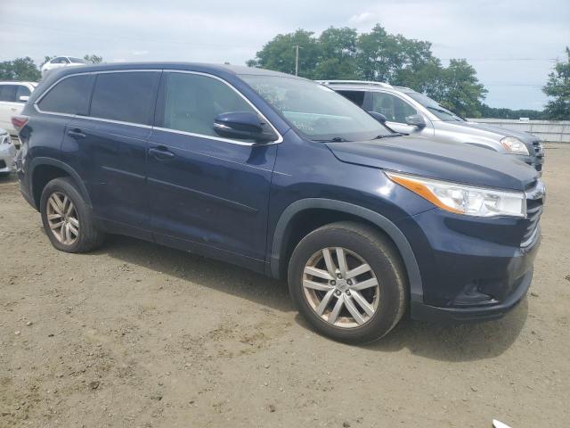 Parquets TOYOTA HIGHLANDER 2015 Blue