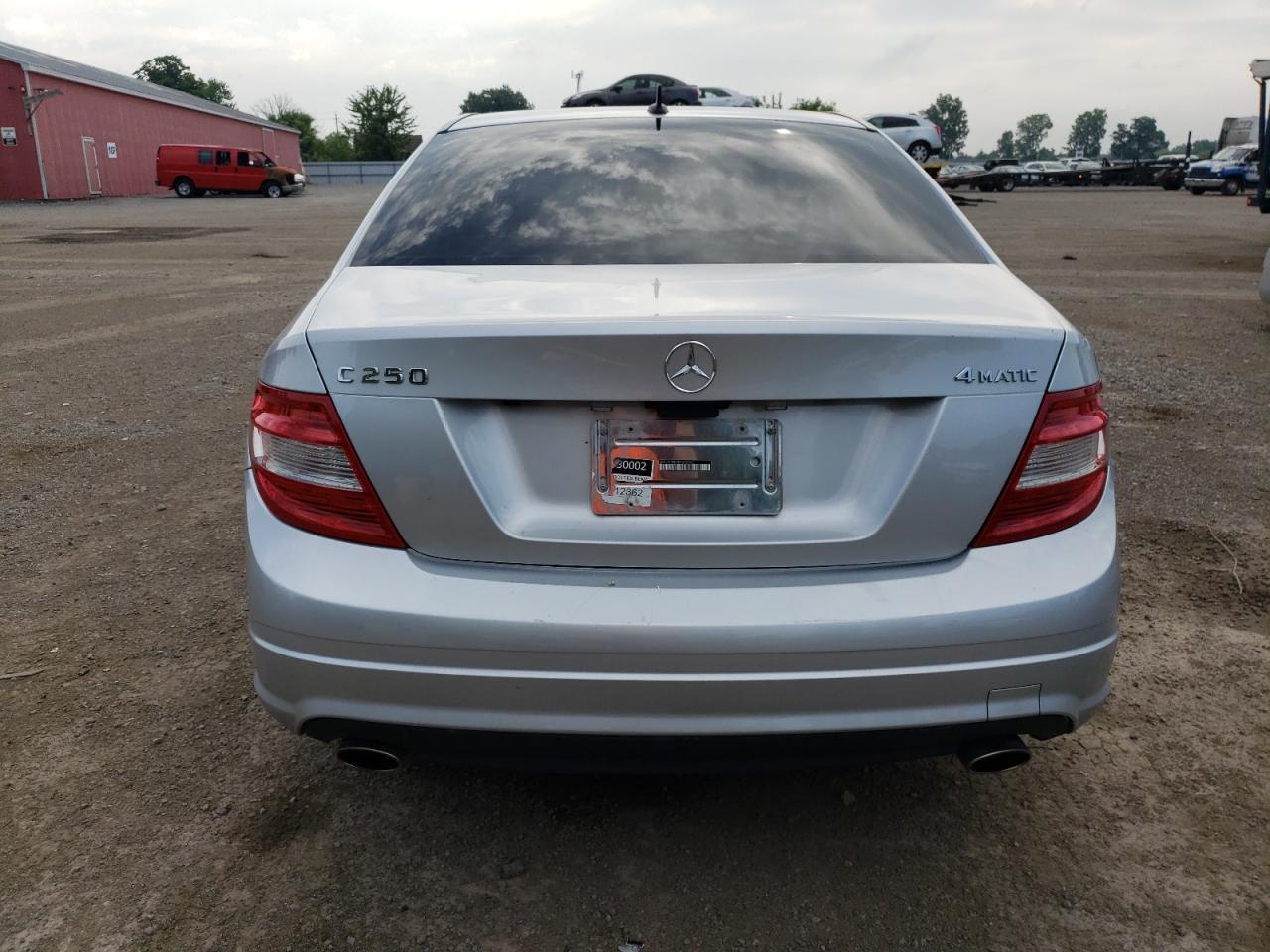 2011 Mercedes-Benz C 250 4Matic VIN: WDDGF8FBXBF612362 Lot: 62894855
