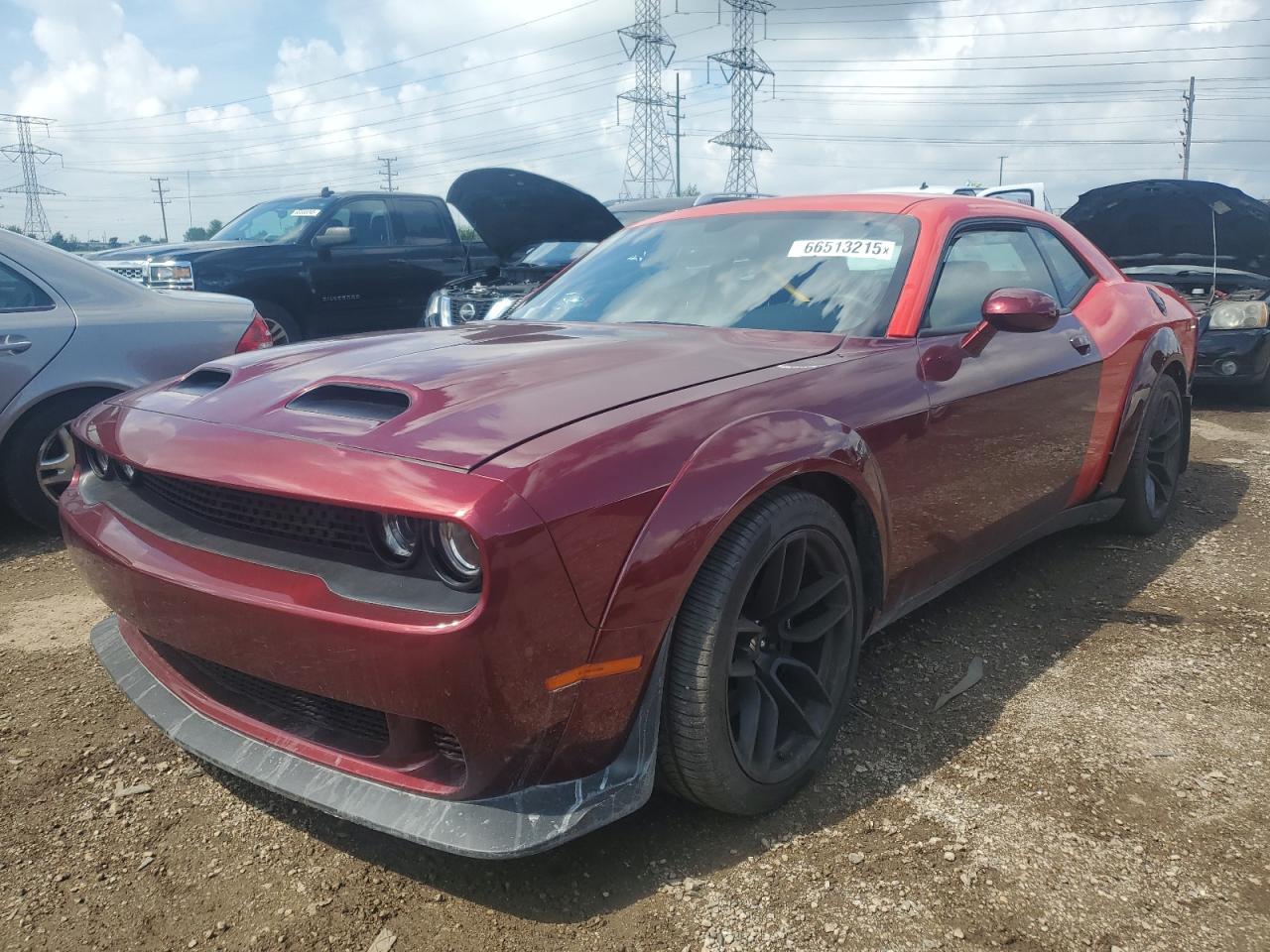2019 Dodge Challenger Srt Hellcat black null gas 2C3CDZC98KH544666 photo #1