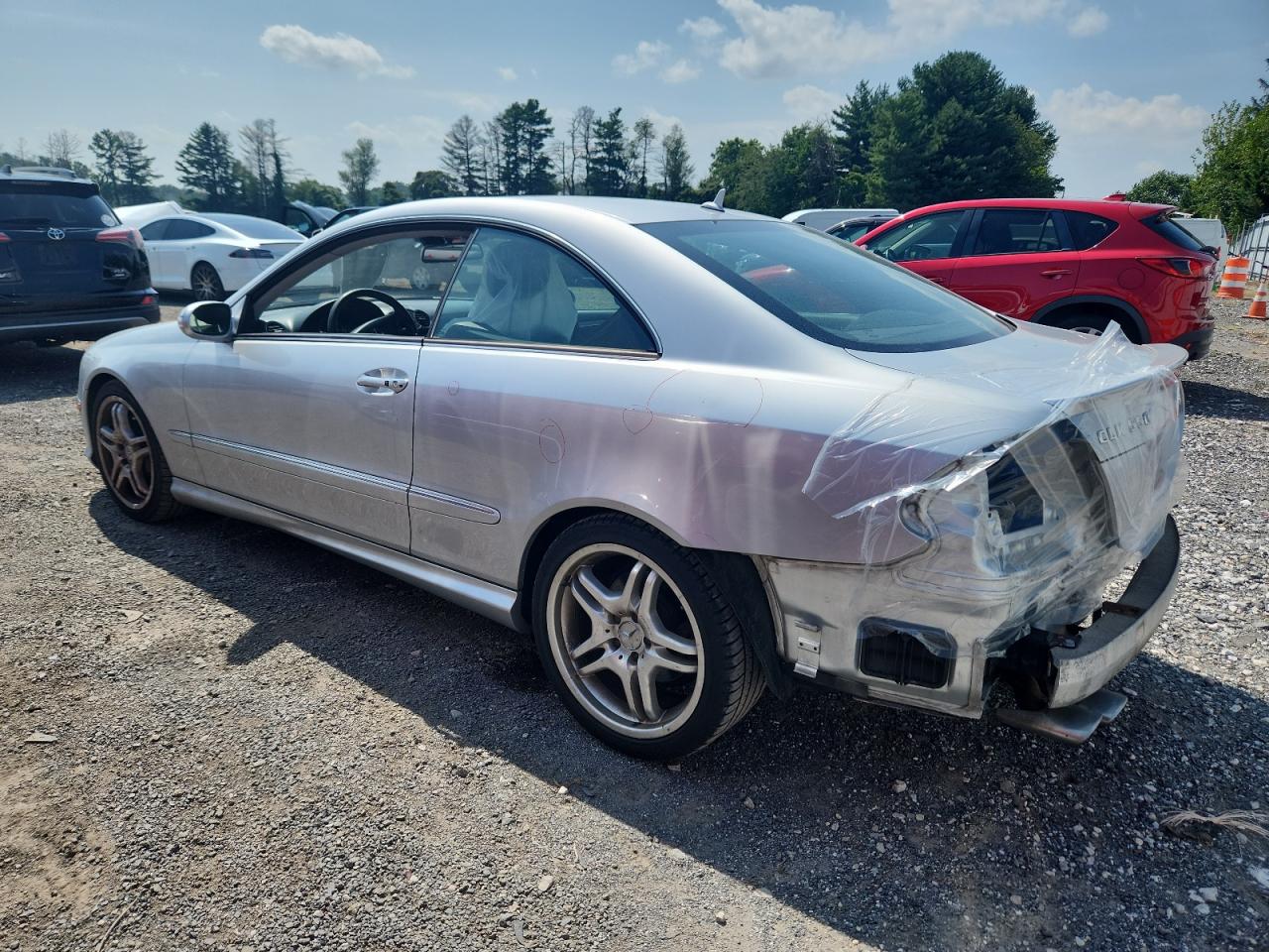 2008 Mercedes-Benz Clk 550 VIN: WDBTJ72H88F258392 Lot: 66436755