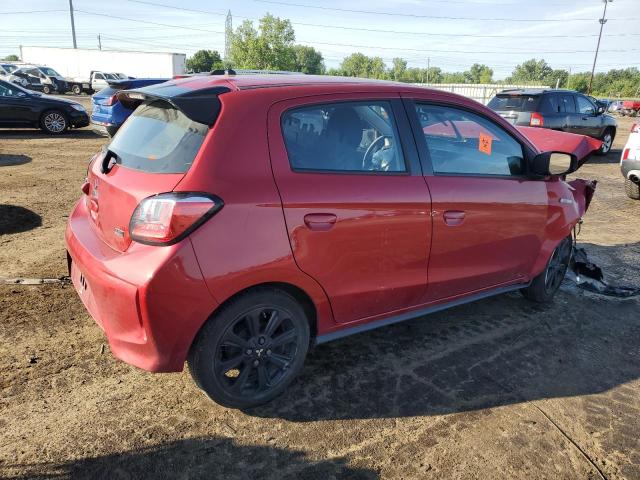  MITSUBISHI MIRAGE 2022 Czerwony